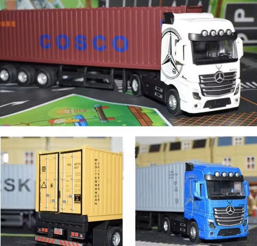 1 :50 SCANIA CONTAINER TRUCK ALLOY DIECAST MODEL
